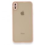Alan Şanslı iPhone X Montreal Pembe Silikon Kapak Kılıf