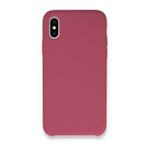 Alan Şanslı iPhone XS Kılıf Lansman Legant Silikon Fuşya Kılıf