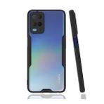 Alan Şanslı Oppo A54 4G Platin Silikon Siyah Kılıf