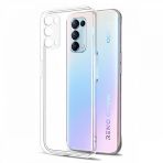 Alan Şanslı Oppo Reno 5 Pro Lüx Şeffaf Silikon Kılıf