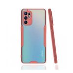 Alan Şanslı Oppo Reno 6 Platin Silikon Pembe Kılıf