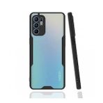 Alan Şanslı Oppo Reno 6 Platin Silikon Siyah Kılıf