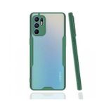Alan Şanslı Oppo Reno 6 Platin Silikon Yeşil Kılıf