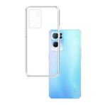 Alan Şanslı Oppo Reno 7 Lite Lüx Şeffaf Silikon Kılıf