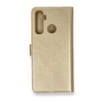 Alan Şanslı Realme 6I Trend S Plus Kapaklı Gold Kılıf