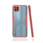 Alan Şanslı Realme C21 Platin Silikon Pembe Kılıf