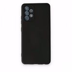 Alan Şanslı Samsung Galaxy A13 4G Nano İçi Kadife Silikon Siyah Kılıf
