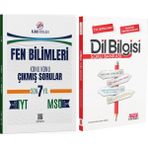 Alan Yayınları Alan Tyt Msü Fen Bilimleri Konu Konu Çıkmış Sorular ve Akm Dil Bilgisi Soru Bankası Seti 2 Kitap