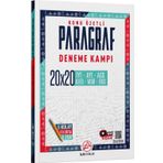 Alan Yayınları TYT AYT MSÜ AGS ALES DGS Paragraf Konu Özetli 20 x 20 Deneme Kampı