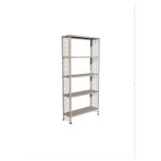 ALANRAF Çelik Raf Tel Kafes 5 Katlı 43x93x150 Dekoratif Raf Sistemleri, Depo rafı, Arşiv rafı, Kiler rafı