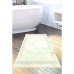 Alanur Home 1376-Trend-Banyo Eko Trend Djt Banyo Paspası Yıkanabilir Kaymaz Taban 1376 Klasik Açık Turkuaz