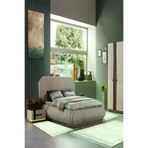 Alanur Home 1376-yatak-3-pcs-K-S Eko Trend Djt Yıkanabilir Kaymaz Taban 3 Lü Yatak Odası Takımı 1376 Klasik Açık Turkuaz