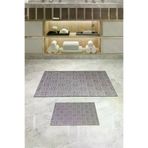 Alanur Home 510605 Alanur Trend Kaymaz Taban Dijital Banyo 2'li Klozet Takımı Bej