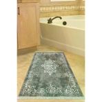 Alanur Home 616-Trend-Banyo Eko Trend Djt Banyo Paspası Yıkanabilir Kaymaz Taban 616 Klasik Gri
