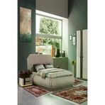 Alanur Home 616-yatak-3-pcs-K-S Eko Trend Djt Yıkanabilir Kaymaz Taban 3 Lü Yatak Odası Takımı 616 Klasik Bordo