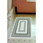 Alanur Home 651M-Trend-Banyo Eko Trend Djt Banyo Paspası Yıkanabilir Kaymaz Taban 651M Modern Gri