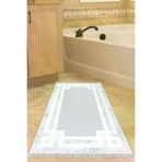 Alanur Home 657M-Trend-Banyo Eko Trend Djt Banyo Paspası Yıkanabilir Kaymaz Taban 657M Modern Gri