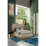 Alanur Home 717-yatak-3-pcs-K-S Eko Trend Djt Yıkanabilir Kaymaz Taban 3 Lü Yatak Odası Takımı 717 Modern Lacivert