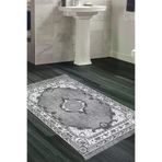 Alanur Home 721-Trend-Banyo Eko Trend Djt Banyo Paspası Yıkanabilir Kaymaz Taban 721 Klasik Antrasit