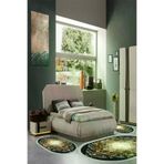 Alanur Home 759-yatak-3-pcs-K-S Eko Trend Djt Yıkanabilir Kaymaz Taban 3 Lü Yatak Odası Takımı 759 Patchwork Siyah