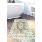 Alanur Home 762-Trend-Banyo Eko Trend Djt Banyo Paspası Yıkanabilir Kaymaz Taban 762 Osmanlı Vizon