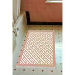 Alanur Home 769-Trend-Banyo Eko Trend Djt Banyo Paspası Yıkanabilir Kaymaz Taban 769 Modern Pudra
