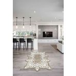 Alanur Home Açelya Lazer Kesim Kaymaz Taban Dijital Baskı Halı St600143kr AÇELYA01