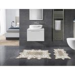 Alanur Home Açelya Özel Kesim Yıkanabilir Kaymaz Taban 2'li Paspas Seti Klozet Takımı