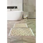 Alanur Home AL5014-sckl-k-klozet Kaymaz Taban Djt Klozet Takımı Trend Saçaklı Vintage Al5014 Bej
