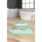 Alanur Home Alanur Trend Kaymaz Taban Dijital Banyo 2'li Klozet Takımı Kt423 Yeşil