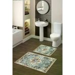 Alanur Home Alanur Trend Kaymaz Taban Dijital Banyo 2'li Klozet Takımı Kt429 Yeşil