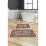 Alanur Home Alanur Trend Kaymaz Taban Dijital Banyo 2'li Klozet Takımı Kt440 Kahve