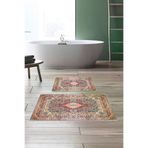 Alanur Home Alanur Trend Kaymaz Taban Dijital Banyo 2'li Klozet Takımı Kt442 Kahve