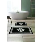 Alanur Home Alanur Trend Kaymaz Taban Dijital Banyo 2'li Klozet Takımı Kt492 Siyah