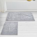 Alanur Home Damaks Cotton 2'li Paspas Gri