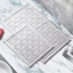 Alanur Home Domino Cotton 2'li Paspas Krem