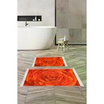 Alanur Home E5011-sckl-k-klozet Kaymaz Taban Djt Klozet Takımı Trend Saçaklı Geometrik E5011 Turuncu
