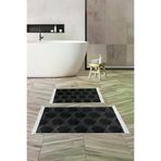 Alanur Home E5016-sckl-k-klozet Kaymaz Taban Djt Klozet Takımı Trend Saçaklı Geometrik E5016 Siyah