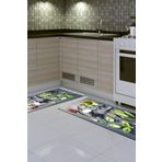 Alanur Home Eko Trend Djt 2 Li Yıkanabilir Kaymaz Taban Mutfak Halısı Seti M12282 Mutfak Yeşil M12282-mutfak-2-pcs-K-S
