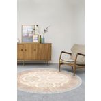 Alanur Home Eko Trend Djt Banyo Paspası Yıkanabilir Kaymaz Taban 1376 Yuvarlak Klasik Pudra Pembe 1376-Trend-Banyo-Yuvarlak