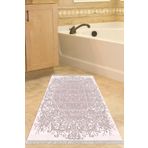 Alanur Home Eko Trend Djt Banyo Paspası Yıkanabilir Kaymaz Taban 1488 Modern Pudra 1488-Trend-Banyo