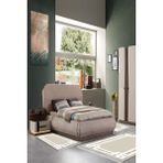 Alanur Home Eko Trend Djt Yıkanabilir Kaymaz Taban 3 Lü Yatak Odası Takımı 657M Modern Camel