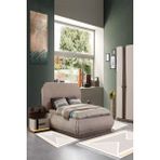Alanur Home Eko Trend Djt Yıkanabilir Kaymaz Taban 3 Lü Yatak Odası Takımı P1526 Modern Krem