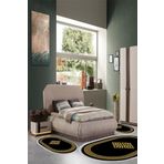 Alanur Home Eko Trend Djt Yıkanabilir Kaymaz Taban Oval 3 Lü Yatak Odası Takımı 656m Modern Gold TYC00318625411