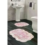 Alanur Home Lazer Kesim Djt 2 Li Yıkanabilir Kaymaz Taban Banyo Paspas Klozet Takımı 203 Figürlü Pembe 203-ipek-klozet-2-D-Figürlü-Standart