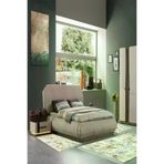 Alanur Home M12359-yatak-3-pcs-K-S Eko Trend Djt Yıkanabilir Kaymaz Taban 3 Lü Yatak Odası Takımı M12359 Vintage Bej