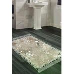 Alanur Home Mu118-Trend-Banyo Eko Trend Djt Banyo Paspası Yıkanabilir Kaymaz Taban Mu118 Modern Kahve