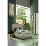 Alanur Home Mu123-yatak-3-pcs-K-S Eko Trend Djt Yıkanabilir Kaymaz Taban 3 Lü Yatak Odası Takımı Mu123 Iskandinav Kahve