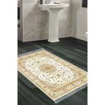 Alanur Home P1372-Trend-Banyo Eko Trend Djt Banyo Paspası Yıkanabilir Kaymaz Taban P1372 Osmanlı Kahve