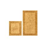 Alanur Home Salina Cotton Makarnalı 2 Li Paspas Eskitme Hardal
